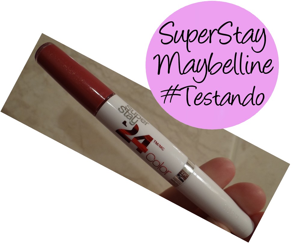 Testando: Superstay 24h Maybelline
