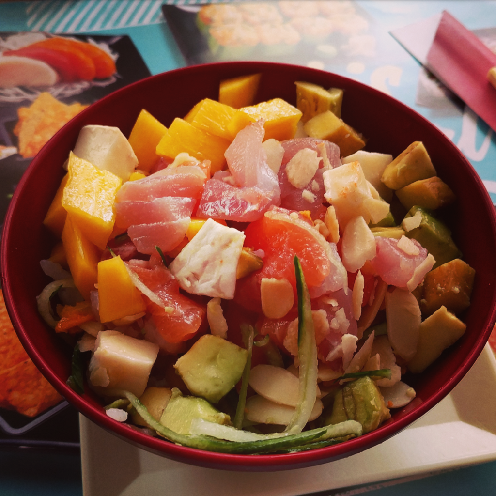 #CozinhaDaMuffin – POKE, a salada Havaiana.